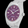 Rolex Oyster Perpetual 39 114300 Oyster Bracelet Red Grape Dial